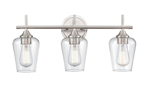 Ashford 3-Light Vanity Brushed Nickel (670|9703-BN)