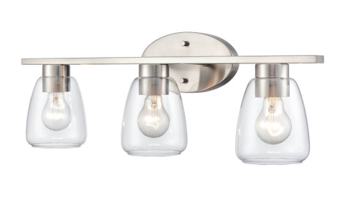 3-Light Vanity Brushed Nickel (670|9363-BN)