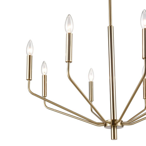 Laurell 8-Light Chandelier Ceiling Light Modern Gold (670|8168-MG)