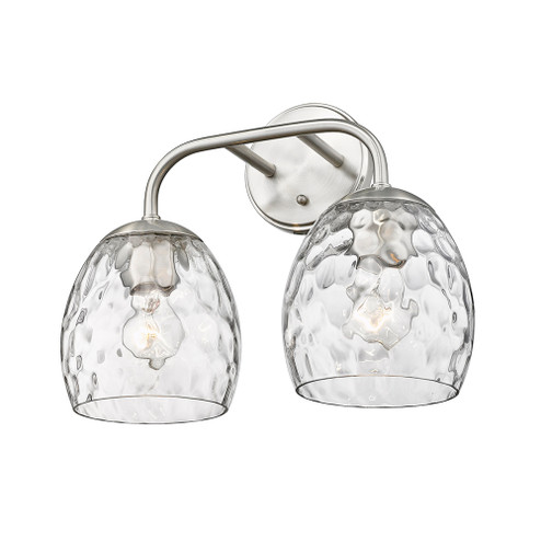 Gallos 2-Light Vanity Brushed Nickel (670|498002-BN)