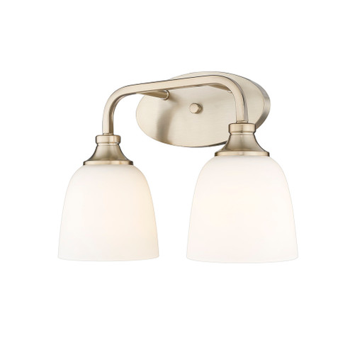 Alberta 2-Light Vanity Modern Gold (670|491002-MG)