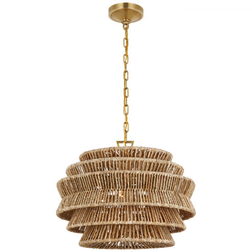 Antigua Small Drum Chandelier (279|CHC 5015AB/NAB)