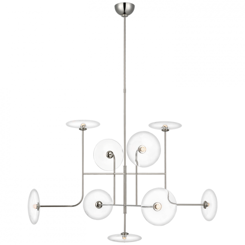 Calvino X-Large Arched Chandelier (279|S 5693PN-CG)