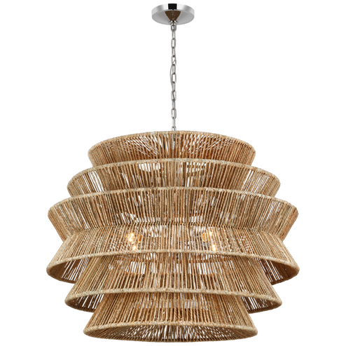 Antigua XL Drum Chandelier (279|CHC 5017PN/NAB)