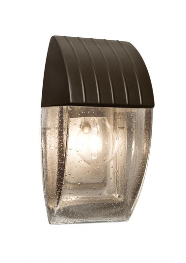 Besa, Aqua Series Wall Sconce, Bronze/Clear Bubble, 1x75W Medium Base (127|AQUACP-CL-BR)