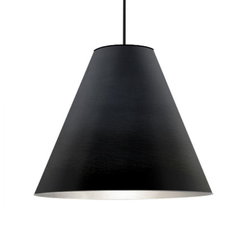 Besa Dylan Stem Pendant, Black, Black Finish, 1x30W LED (127|1TT-DYLANBK-LED-BK)