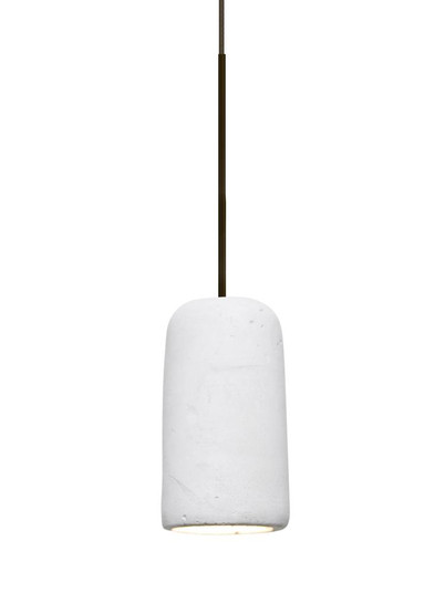 Besa Glide Cord Pendant For Multiport Canopy, White, Bronze Finish, 1x2W LED (127|X-GLIDEWH-LED-BR)