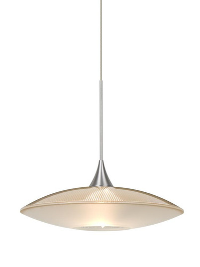 Besa Pendant For Multiport Canopy Spazio Satin Nickel Gold/Frost 1x5W LED (127|X-6294GD-LED-SN)