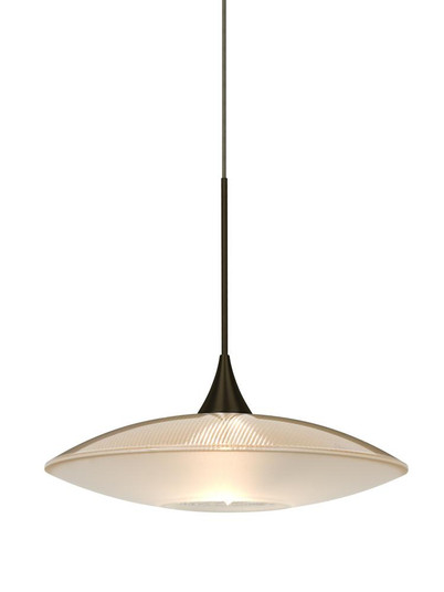 Besa Pendant Spazio Bronze Gold/Frost 1x50W Halogen (127|RXP-6294GD-BR)