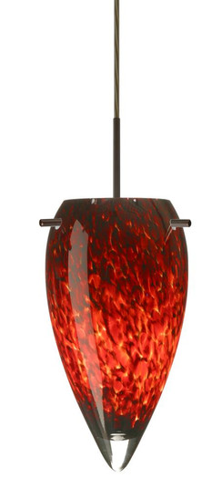 Besa Juli Pendant For Multiport Canopy Bronze Garnet 1x100W Medium Base (127|J-412541-BR)