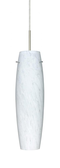 Besa Tu Tu Pendant For Multiport Canopy Satin Nickel Carrera 1x5W LED (127|B-412119-LED-SN)