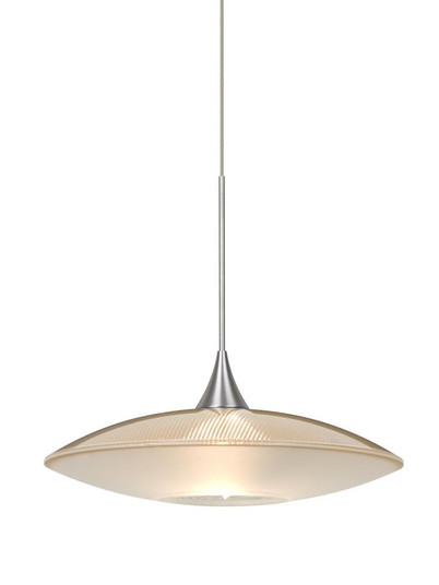 Besa Pendant Spazio Satin Nickel Gold/Frost 1x50W Halogen (127|1XC-6294GD-SN)