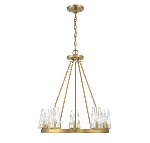 Dimond 5-Light Chandelier in Warm Brass (641|L1-2320-5-322)