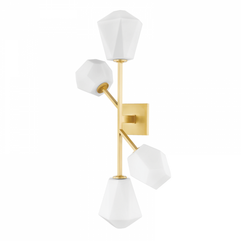 4 LIGHT WALL SCONCE (57|PI1894104-AGB)