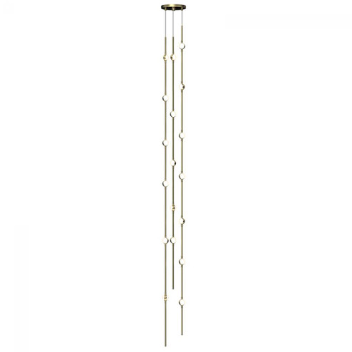 Andromeda Tall 6'' Round LED Pendant (107|2161.38W-T)
