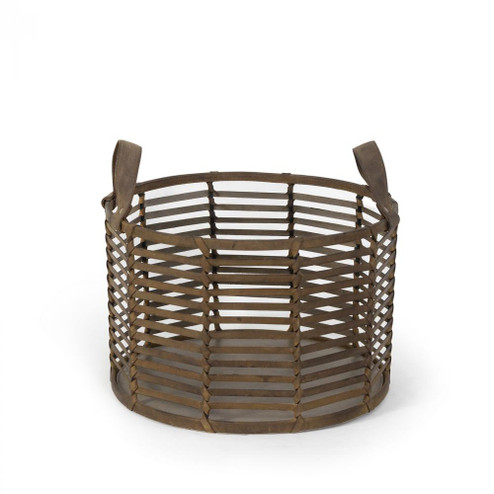 Regina Andrew Finn Leather Basket Small (5533|20-1517)