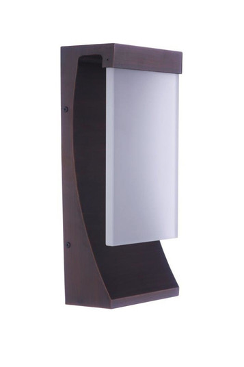 Vault 1 Light 15'' LED Outdoor Wall Lantern in Aged Bronze Brushed (20|ZA5814-ABZ-LED)