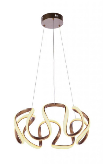 Pulse Dimmable LED Pendant in Chapagne Brass (20|55790-CHB-LED)
