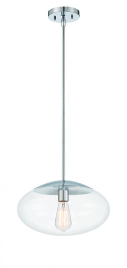 Gaze 1 Light 14'' Pendant in Chrome (20|56894-CH)