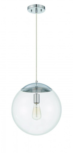 1 Light Large Pendant with Clear Glass (20|56893-CH)