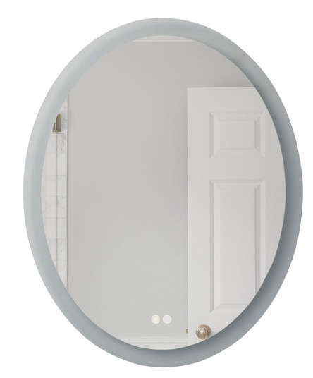 30 x 24 x 1.8 Oval Back Lit LED Mirror, Defogger & Dimmer, 3000K/4000K/5000K (20|MIR101-W)