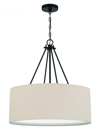 Duke 3 Light 24'' Pendant in Flat Black (20|56594-FB)