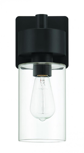 Bennet 1 Light Small Outdoor Wall Lantern in Midnight (20|ZA5304-MN)