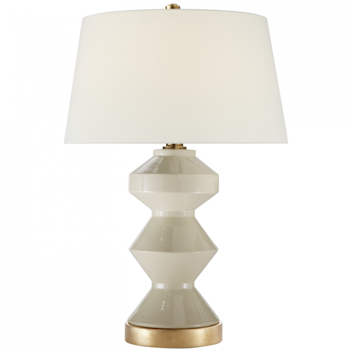 Weller Zig-Zag Table Lamp (279|CHA 8666ICO-L)