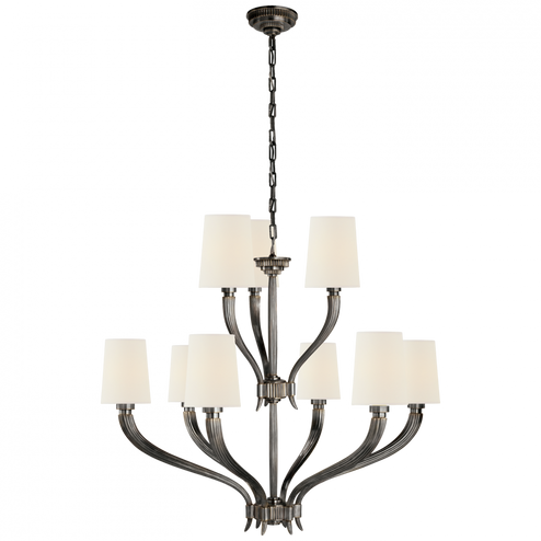 Ruhlmann 2-Tier Chandelier (279|CHC 2465BZ-L)