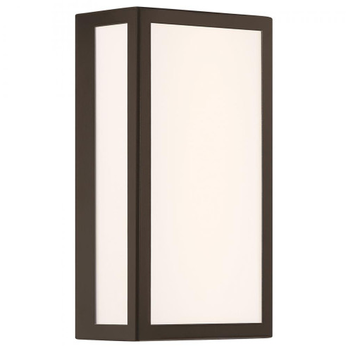 Dual Voltage Outdoor LED Wall Mount (7|20090LEDMG-BRZ/ACR)