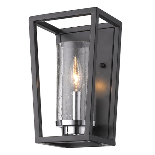 Golden Lighting Mercer 1-light Wall Sconce in Matte Black (36|4309-WSC BLK-SD)