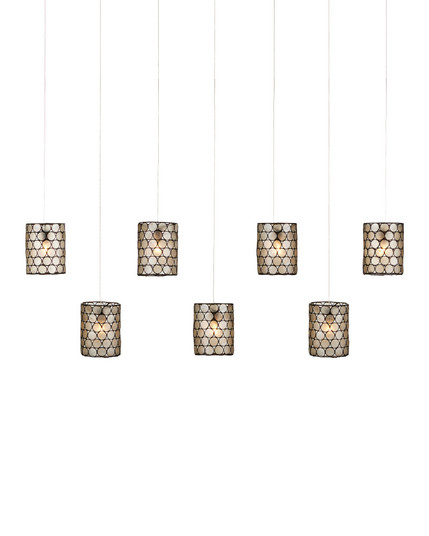 Regatta 7-Light Linear Multi-Drop Pendant (92|9000-1074)