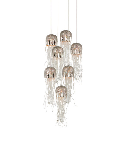 Medusa 7-Light Round Multi-Drop Pendant (92|9000-1028)