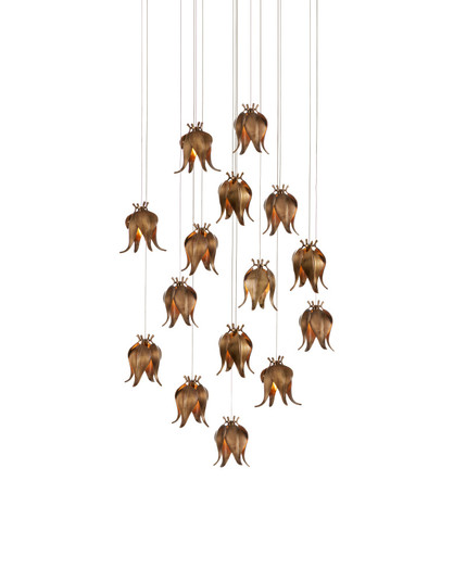 Iota 15-Light Round Multi-Drop Pendant (92|9000-1022)