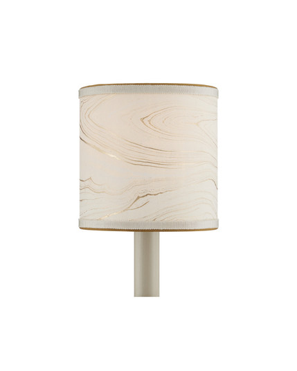 Marble Cream Paper Drum Chandelier Shade (92|0900-0016)