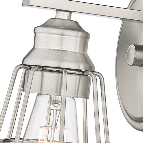 1-Light Wall Sconce Brushed Nickel (670|3381-BN)