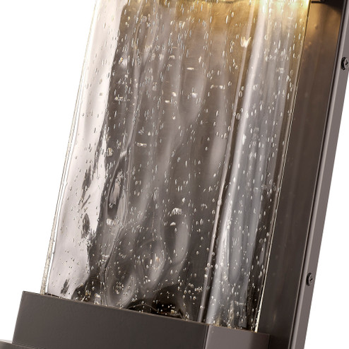 Ederle 1-Light Outdoor Wall Sconce Powder Coated Bronze (670|8302-PBZ)