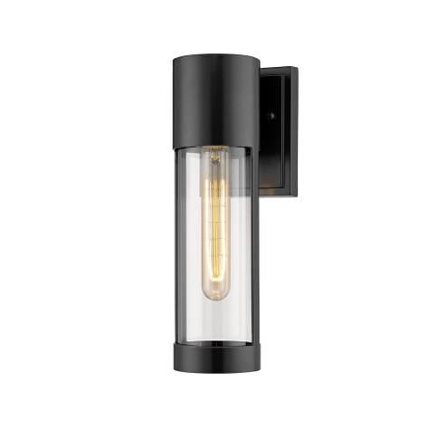 Hester 1-Light Outdoor Wall Sconce Powder Coated Black (670|8212-PBK)
