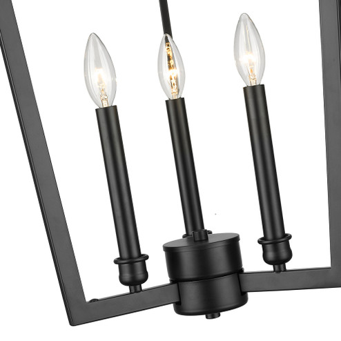 Lizabeth 3-Light Pendant light Matte Black (670|4523-MB)