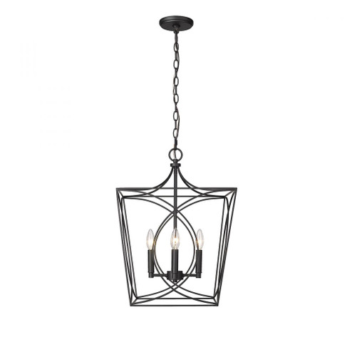 Tracy 4-Light Pendant light Matte Black (670|4002-MB)