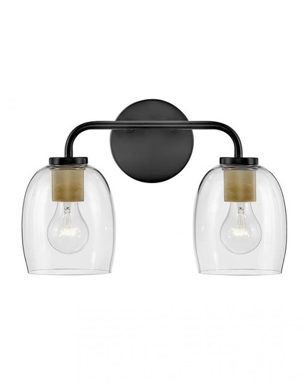 Small Two Light Vanity (1118101|85012BK)