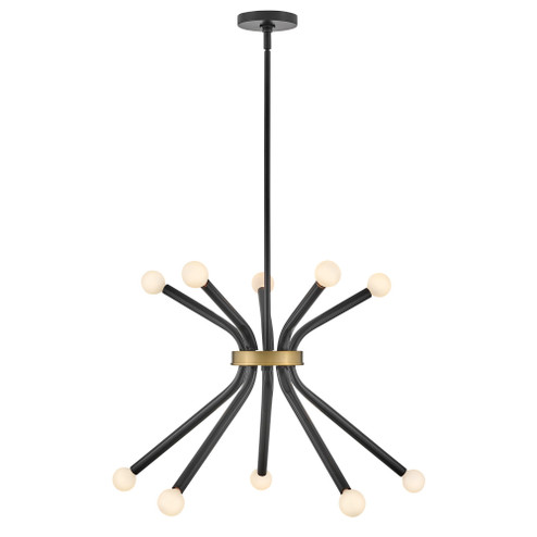 Medium Single Tier Chandelier (1118101|83855BK)