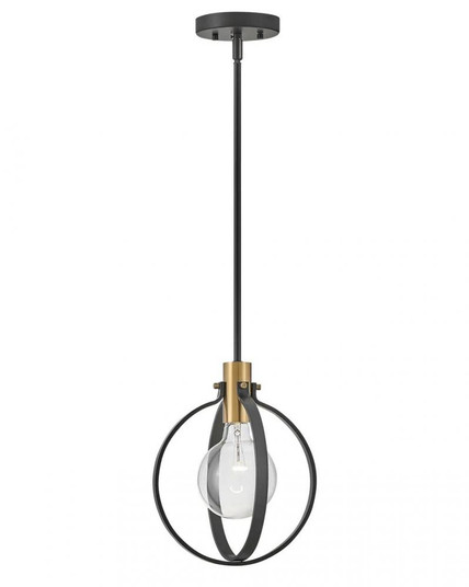 Small Single Light Pendant (1118101|83037BK)