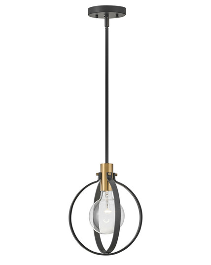 Small Single Light Pendant (1118101|83037BK)