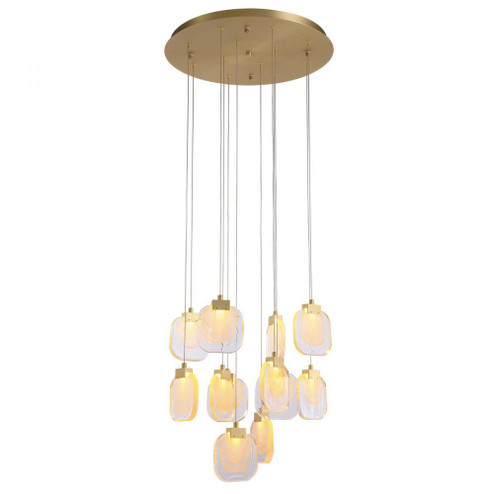 Palazzo 12 - Light Round Chandelier (10813|KCH0120R-12NB)