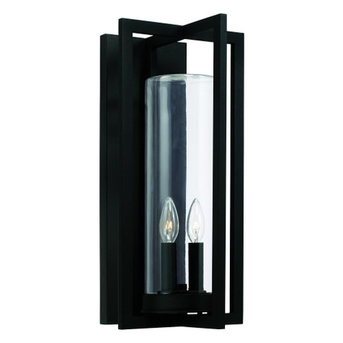 2 Light Outdoor Wall Lantern (42|948221BK)