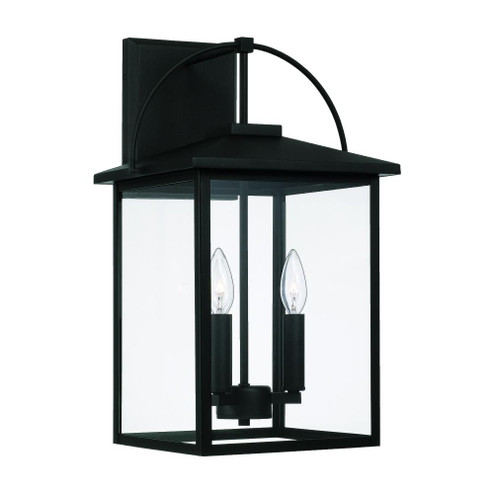 3-Light Outdoor Wall-Lantern (42|948031BK)