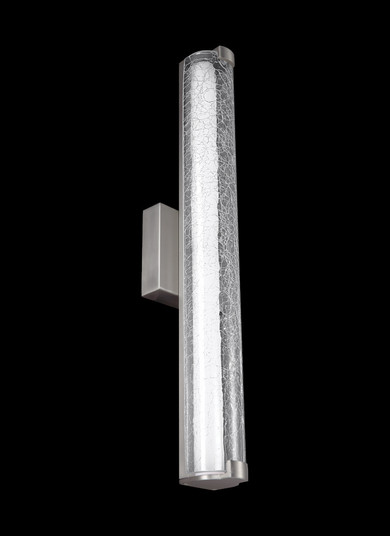 Cutler 24'' Crackle Glass LED Vanity (7725|WB1868SN-L1)