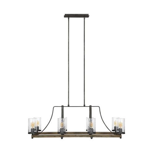 Linear Chandelier (7725|F3136/8DWK/SGM)