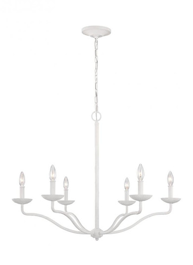 Annie Medium Chandelier (7725|F3130/6PSW)